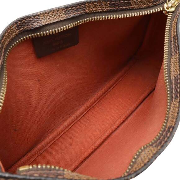 LOUIS VUITTON Authentic Brown Damier Pouch - Picture 7 of 9